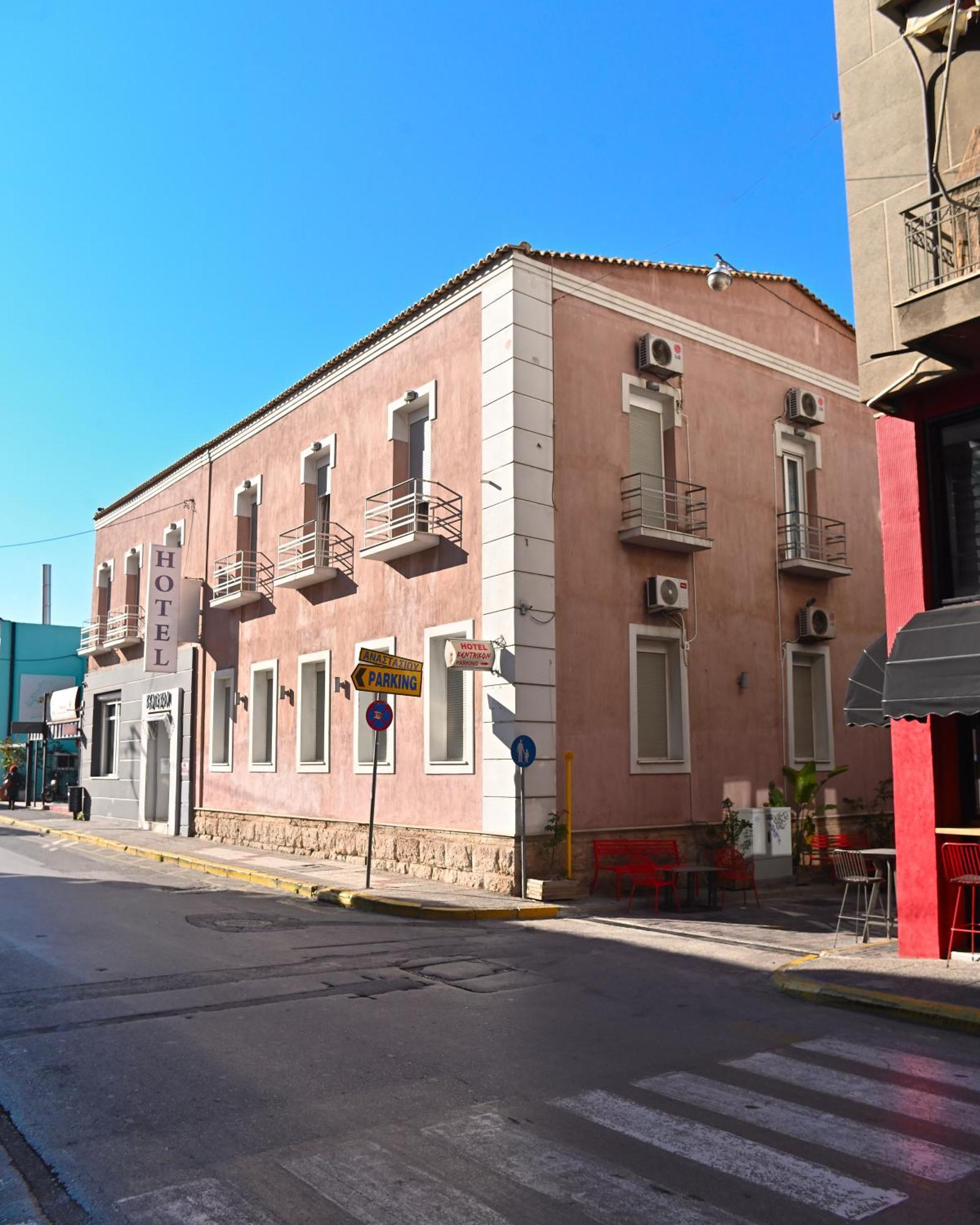 Hotel Kentrikon Chalkís Exteriér fotografie